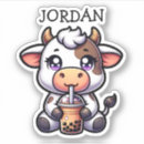 Recherche de vache kawaii autocollants Veau