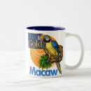 Zoek naar blauwe papegaai mokken Goud