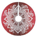 Zoek naar snowflake kerstboom kleden Rood