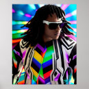 Recherche de portrait contemporain posters Coloré