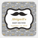 Recherche de moustache noire autocollants Gris