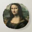 Recherche de mona lisa décoration coussins Portrait