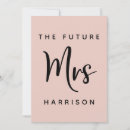 Recherche de blush pink bridal shower invitations Élégante