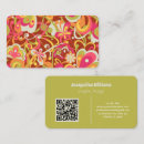 Recherche de 60s cartes visite Floral