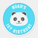 Recherche de anniversaire panda autocollants Premier