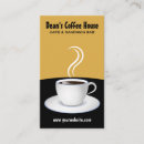 Recherche de café noir cartes visite Professionnel