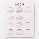 Recherche de calendriers tapis souris Minimum
