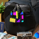 Recherche de 80 années bagages étiquettes Arc en ciel