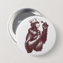 Zoek naar grappige aap buttons Chimpansee