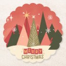 Zoek naar kerstboom onderzetters Vintage