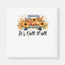 Recherche de de feuille de chute refrigérateur magnets Happy fall yall