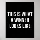 Recherche de je suis un gagnant posters Célébration