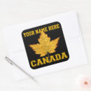 Recherche de canadiens autocollants Feuille