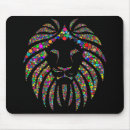 Recherche de lions tapis souris Monogramme