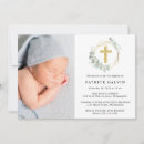 Recherche de eucalyptus baptême invitations Verdure d'eucalyptus