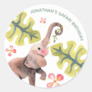 Recherche de safari autocollants Aquarelle