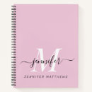 Recherche de rose girly carnets Typographie