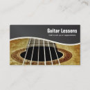 Recherche de instructeur de guitare cartes visite Musicien