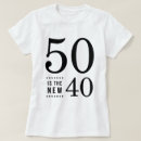 Recherche de pour le cinquantième anniversaire tshirts Minimaliste