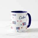 Recherche de drapeau du cuba tasses Cubain