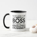 Recherche de meilleur patron jamais tasses Sarcastique