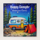 Recherche de camping puzzles Aquarelle