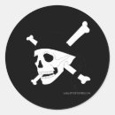 Recherche de drapeau pirate autocollants Squelette