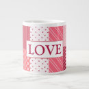 Recherche de patchwork tasses Rouge