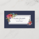 Zoek naar interieur design visitekaartjes Bloemen