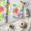 Recherche de fleurs papier cadeau Motif