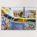 Recherche de guell de parc puzzles Gaudi