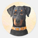 Recherche de mini pinscher autocollants Dog