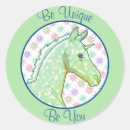 Zoek naar palomino stickers Eenhoorn