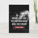 Zoek naar werk hard kaarten Motivatie