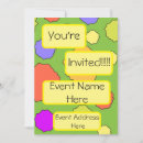 Recherche de funky invitations Orange