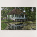 Zoek naar spiegel puzzels Vijver