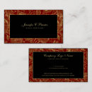 Recherche de motif paisley cartes visite Rouge