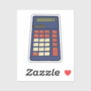 Recherche de école de maths autocollants Calculatrice