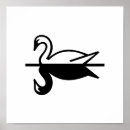 Recherche de cygne noir posters Blanc