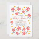 Recherche de jolies fleurs invitations Baby