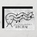 Zoek naar muzikale uitnodigingen Overweging