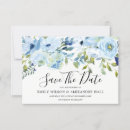 Recherche de watercolor save the date Bleu