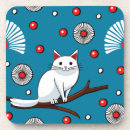 Recherche de chat japonais dessous de verres Amoureux des chats