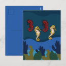 Recherche de hippocampe cartes postales Plage
