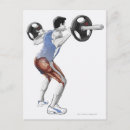 Recherche de haltérophilie cartes postales Exercice