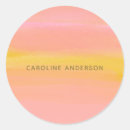 Zoek naar gele strepen stickers Abstract