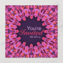 Recherche de mandala floral invitations Rose