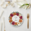 Recherche de fall wedding assiettes Couple