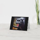 Recherche de panthère noire vœux cartes Chat