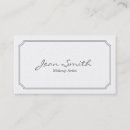 Zoek naar maak omhoog kunstenaars visitekaartjes Salon